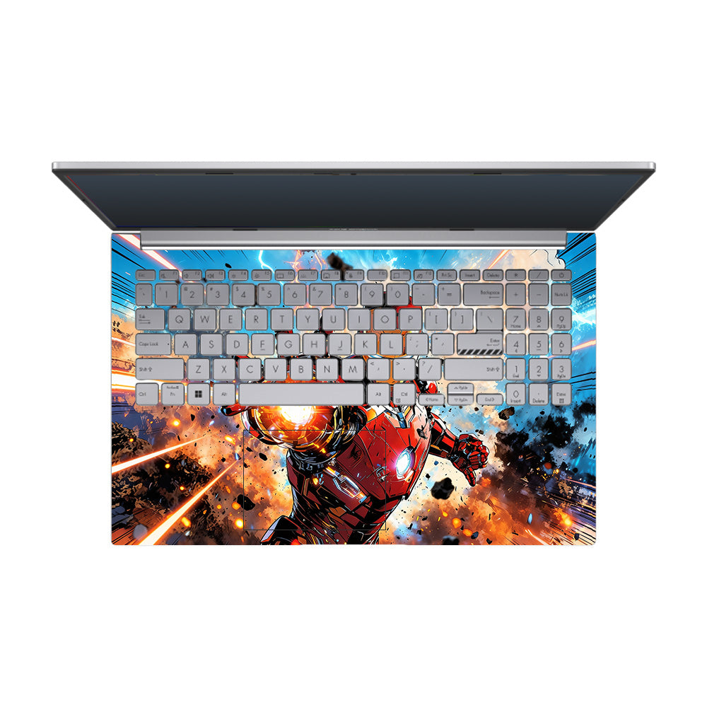 Iron Impact The Arc Reactor Asus Vivobook 15 X1504ZA Laptop Skin