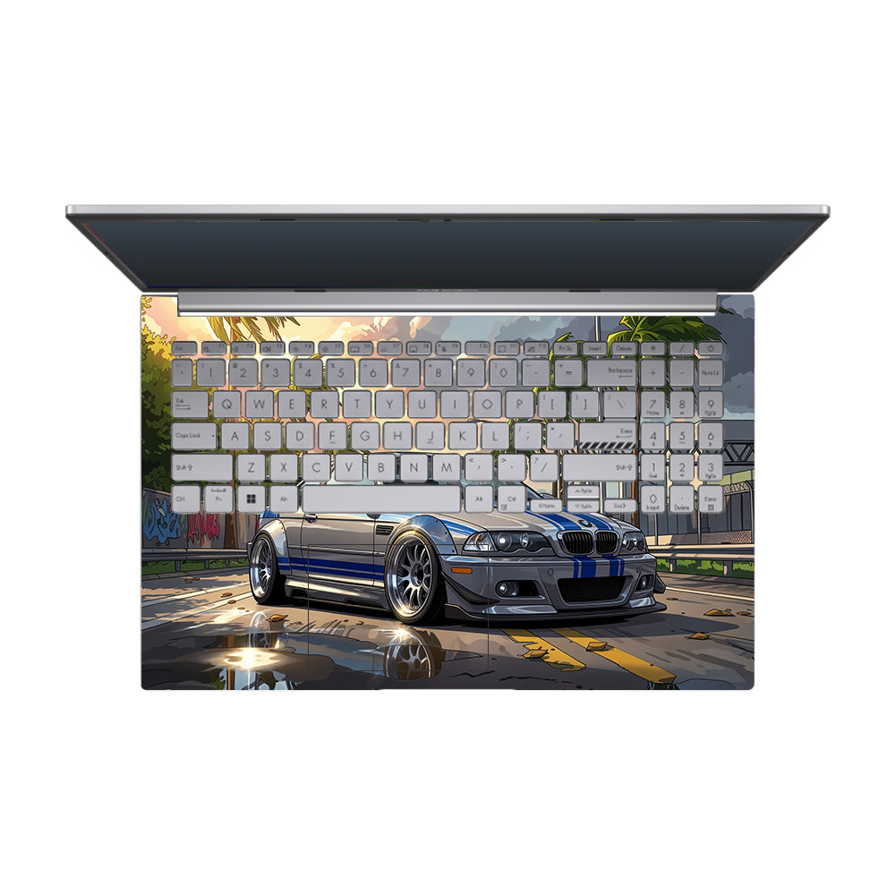 Street Icon BMW E46 Drift Legend Asus Vivobook 15 X1504ZA Laptop Skin