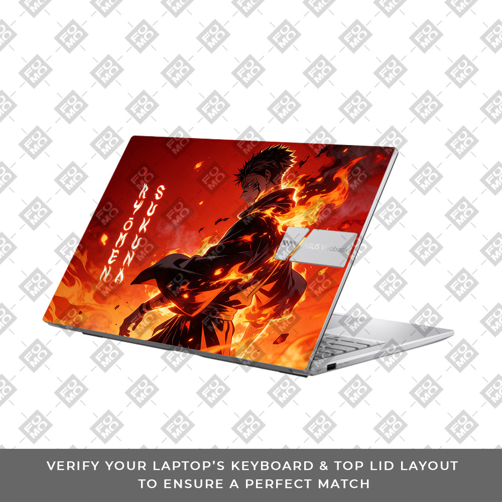 Ryomen Sukuna Lord of Curses Asus Vivobook 15 X1504ZA Laptop Skin