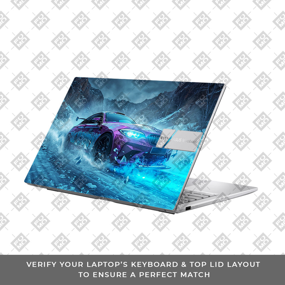 BMW Neon Drift Asus Vivobook 15 X1504ZA Laptop Skin