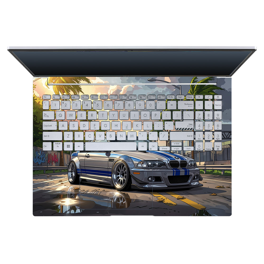 Street Icon BMW E46 Drift Legend Asus VivoBook 16X K3605 Laptop Skin