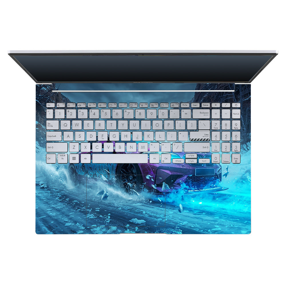 BMW Neon Drift Asus VivoBook 16X K3605 Laptop Skin