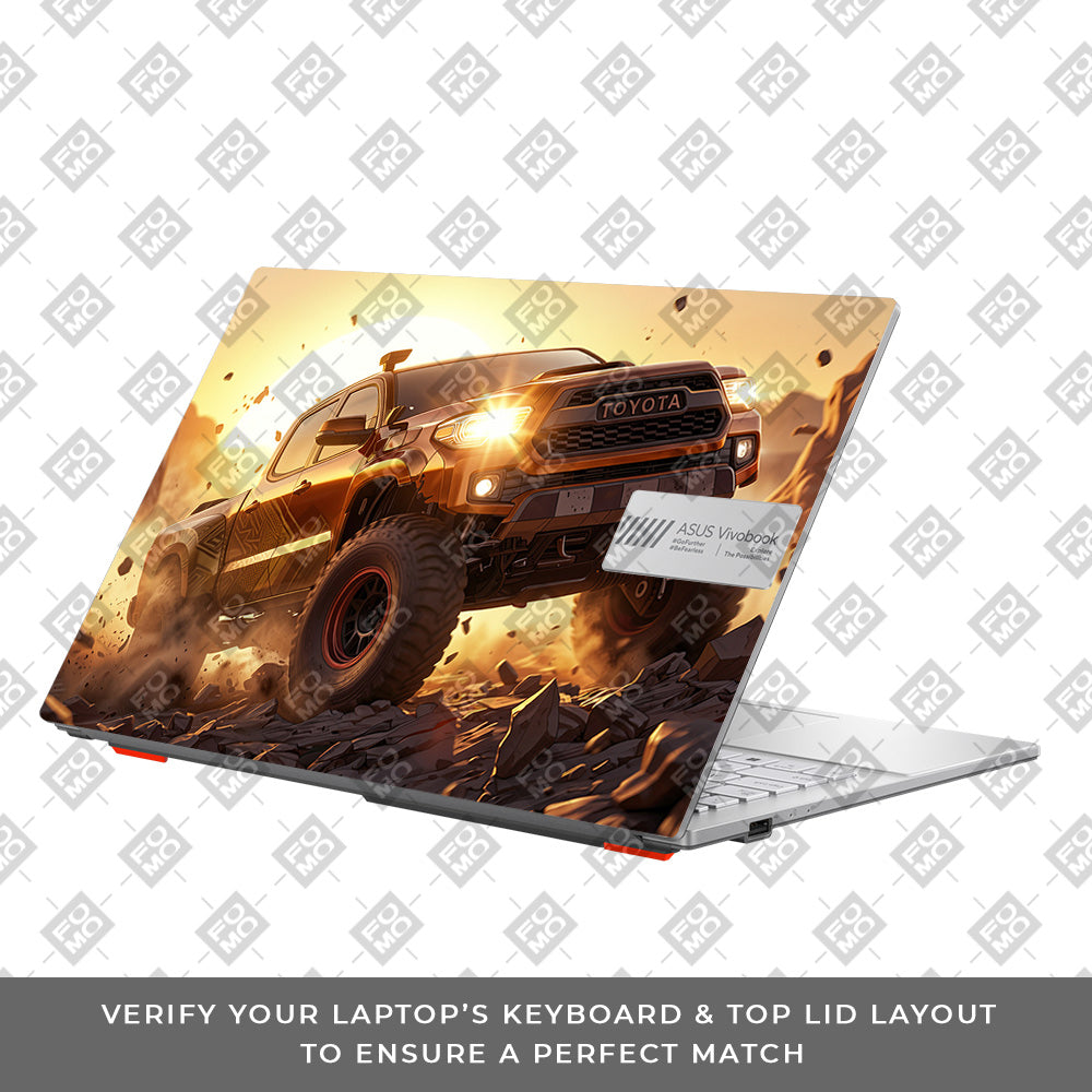 Toyota Off Road Beast Asus Vivobook Go 14 E1404 Laptop Skin