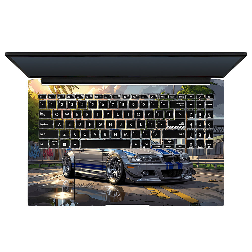 Street Icon BMW E46 Drift Legend Asus Vivobook Go 15 E1504G Laptop Skin