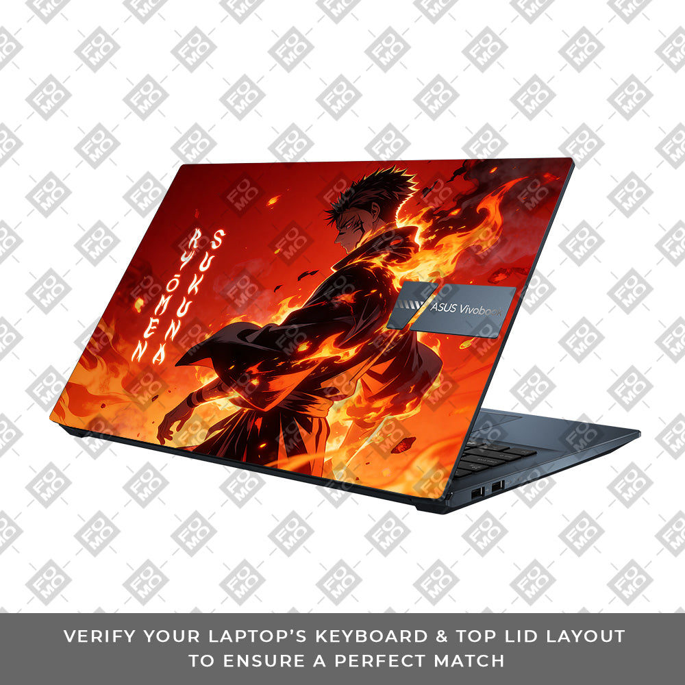Ryomen Sukuna Lord of Curses Asus Vivobook Go 15 E1504G Laptop Skin