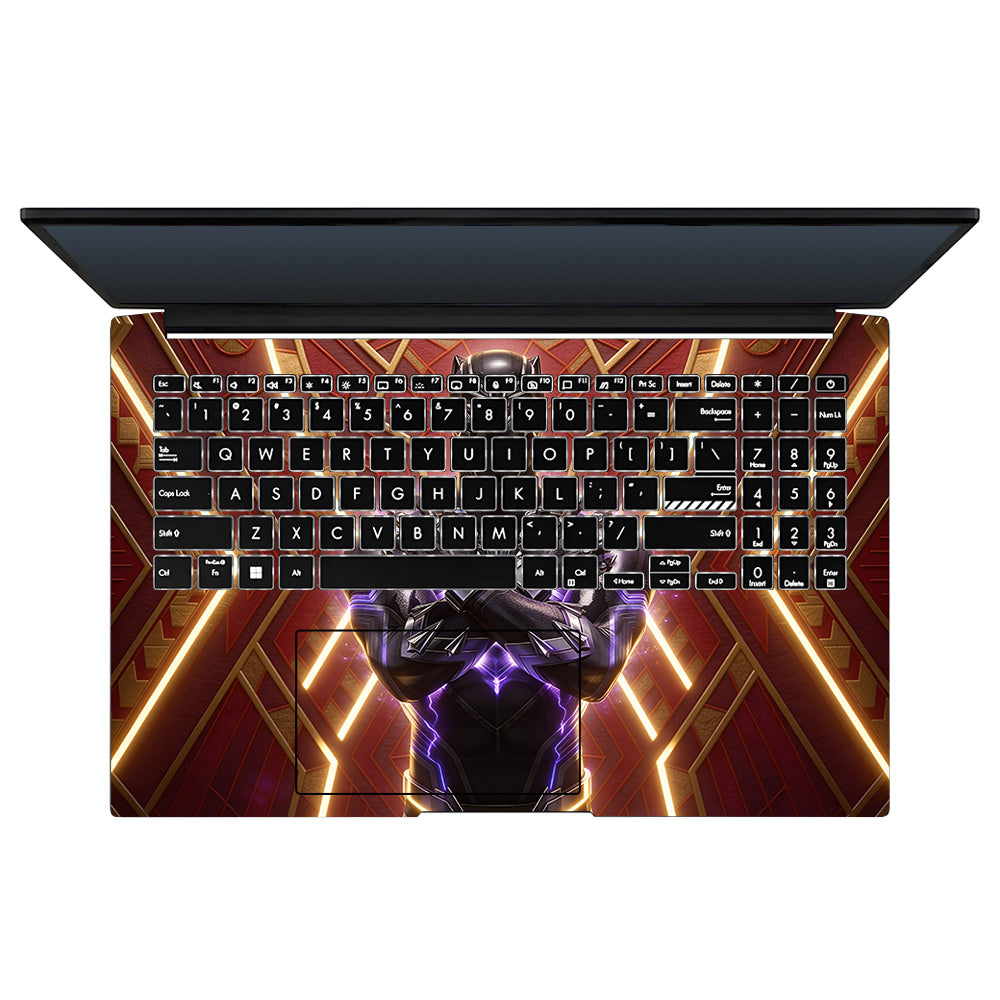 Wakanda Royal Power Asus Vivobook Go 15 E1504G Laptop Skin