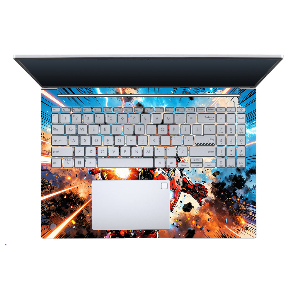 Iron Impact The Arc Reactor Asus Vivobook Pro 15 M6500QC & M6500QH Laptop Skin