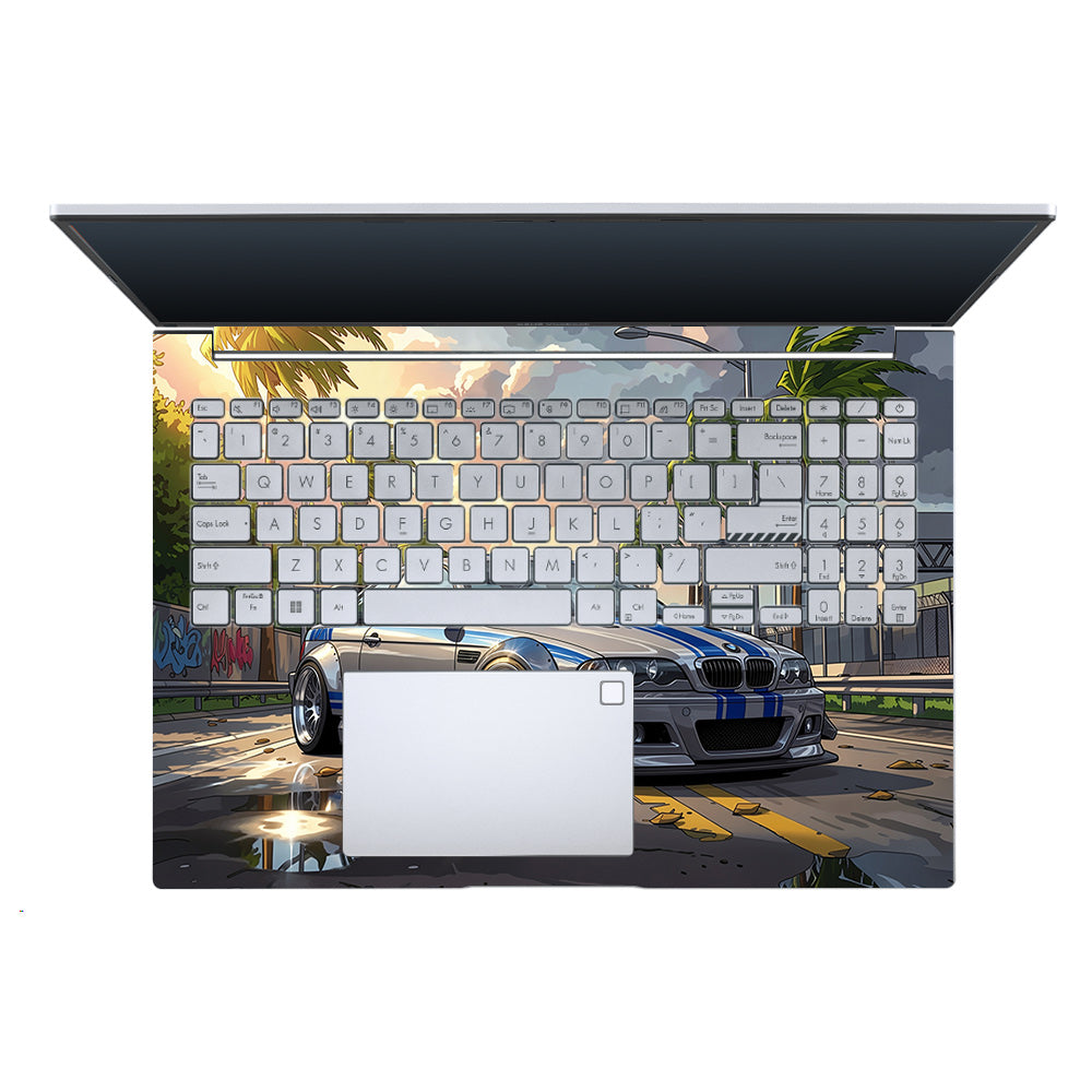Street Icon BMW E46 Drift Legend Asus Vivobook Pro 15 M6500QC & M6500QH Laptop Skin