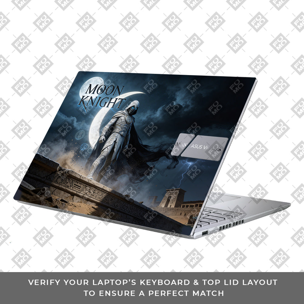 Moon Knight Lunar Vigil Asus Vivobook Pro 15 M6500QC & M6500QH Laptop Skin
