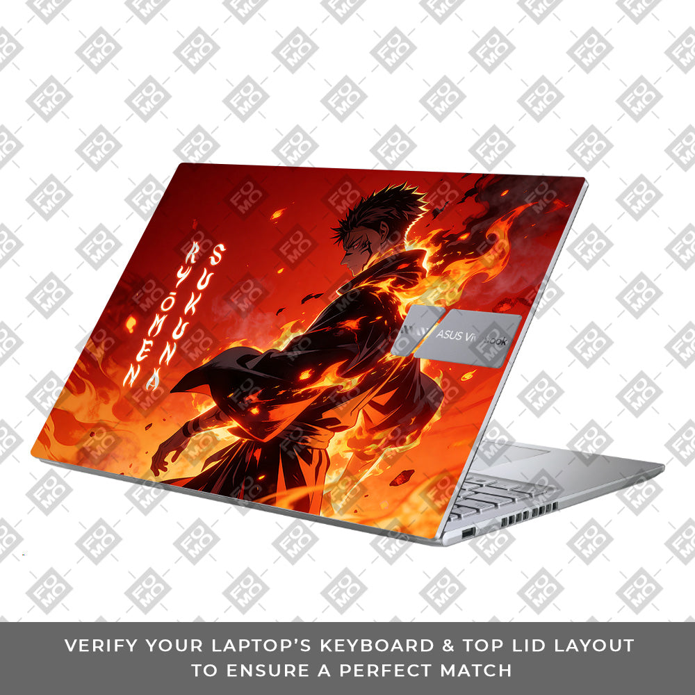 Ryomen Sukuna Lord of Curses Asus Vivobook X1605ZA Laptop Skin