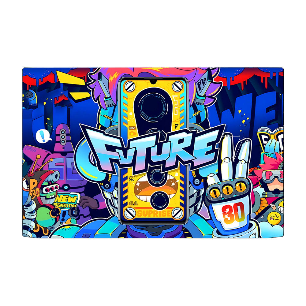 Futuristic Cyberpunk Vision Asus Vivobook Pro 15 M6500QC & M6500QH Laptop Skin