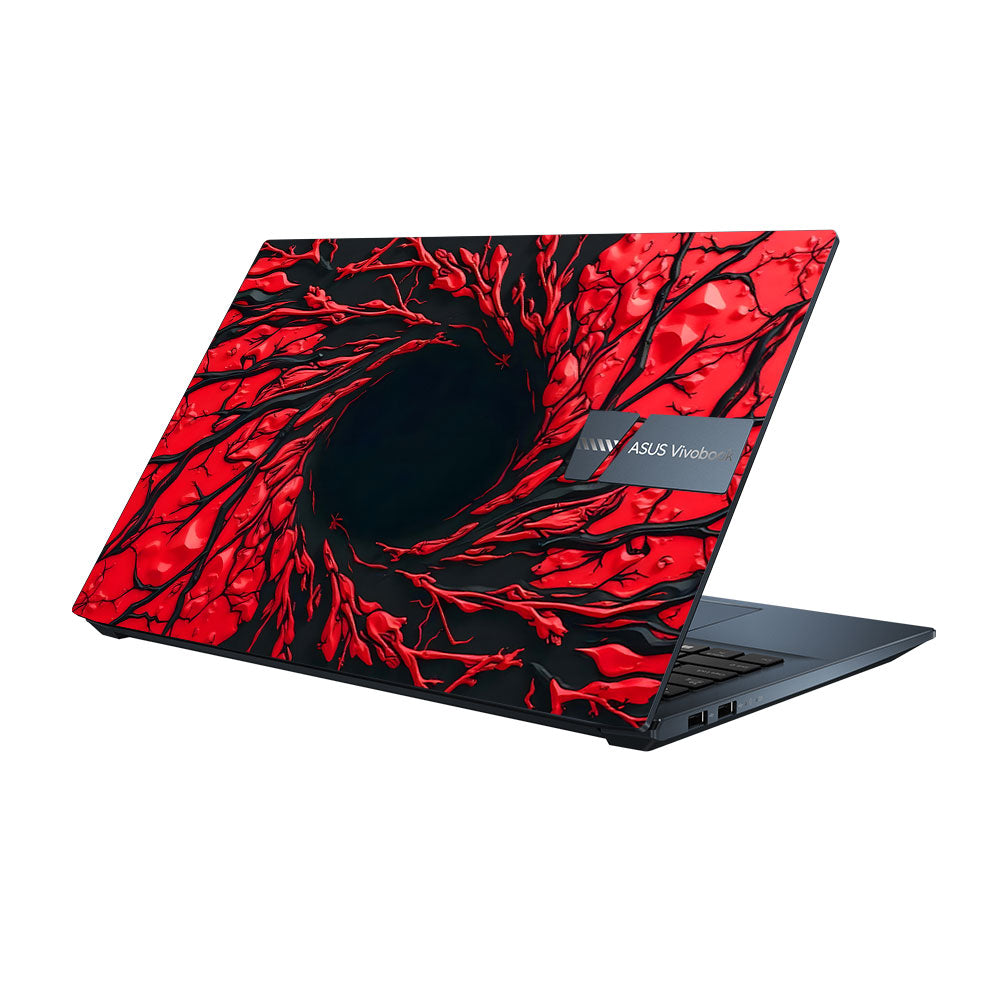 Spiderman Web Red Asus Vivobook Pro 15 M6500QC & M6500QH Laptop Skin