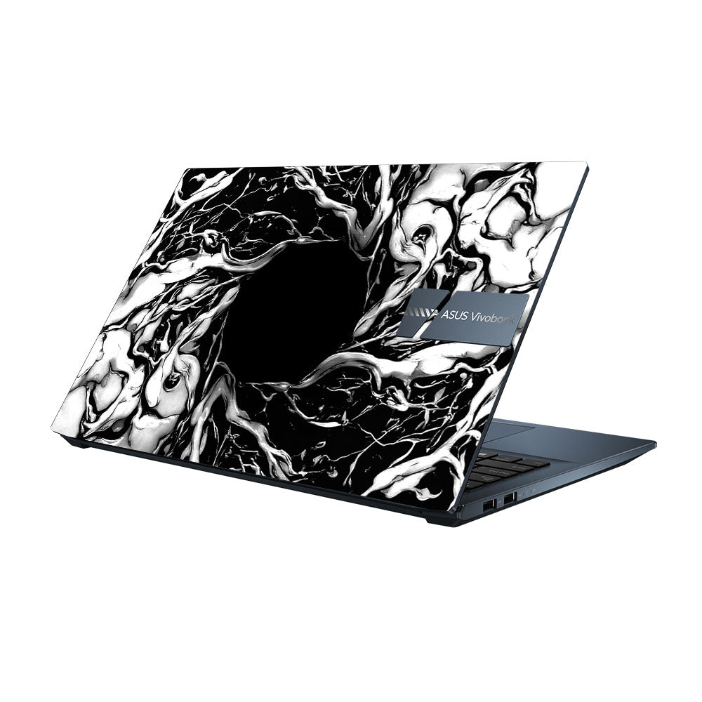 Spiderman Web Black Asus Vivobook Pro 15 M6500QC & M6500QH Laptop Skin