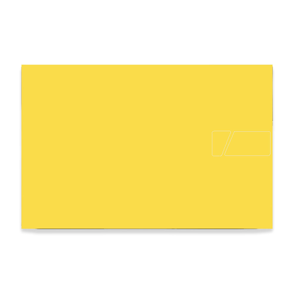 Textured Yellow Asus Vivobook Pro 15 M6500QC & M6500QH Laptop Skin