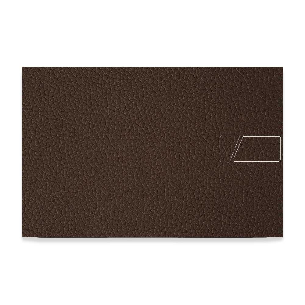 Textured Brown Leather Asus Vivobook Pro 15 M6500QC & M6500QH Laptop Skin