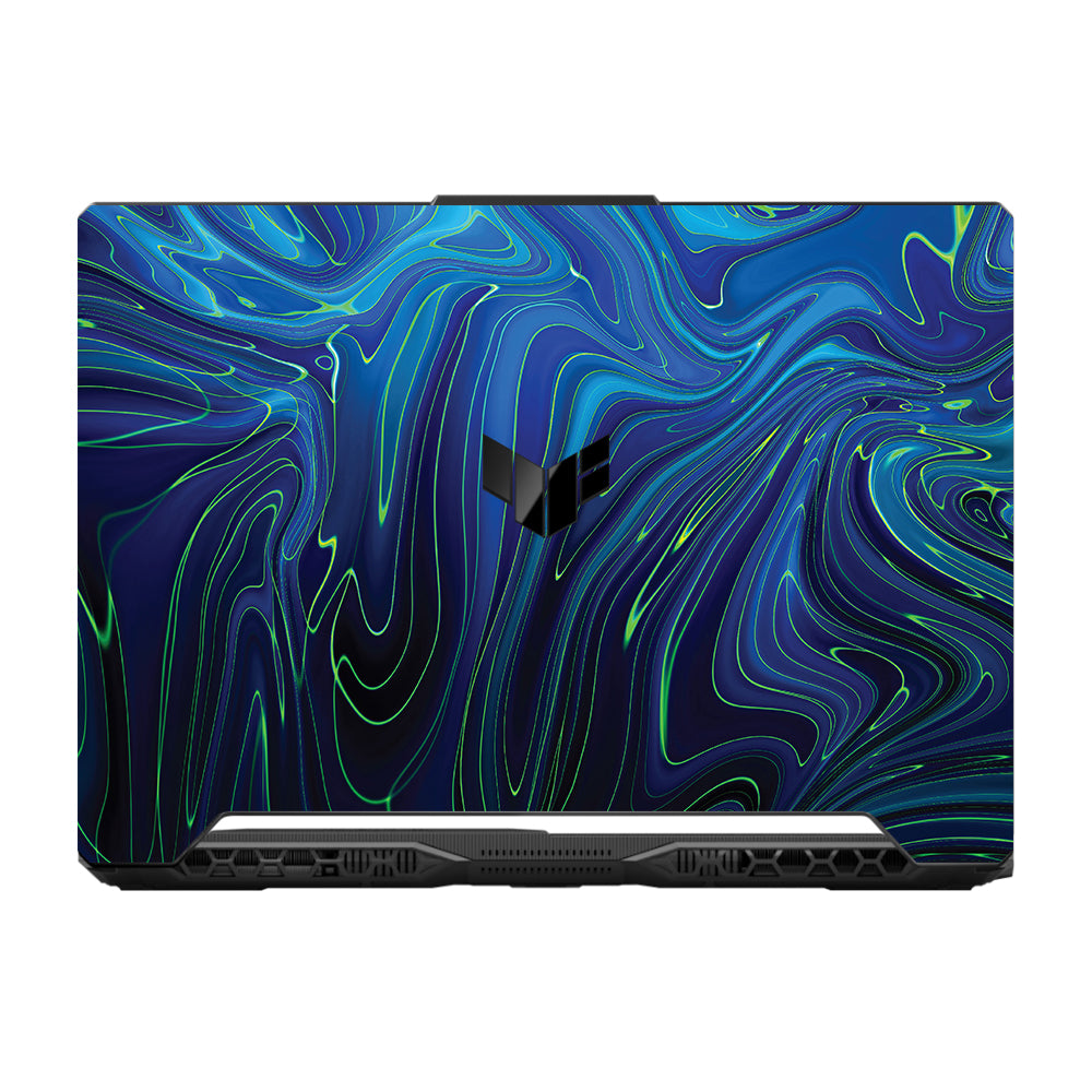 Cobalt Liquid Design Asus TUF F15 FX506 and A15 FA506 Laptop Skin