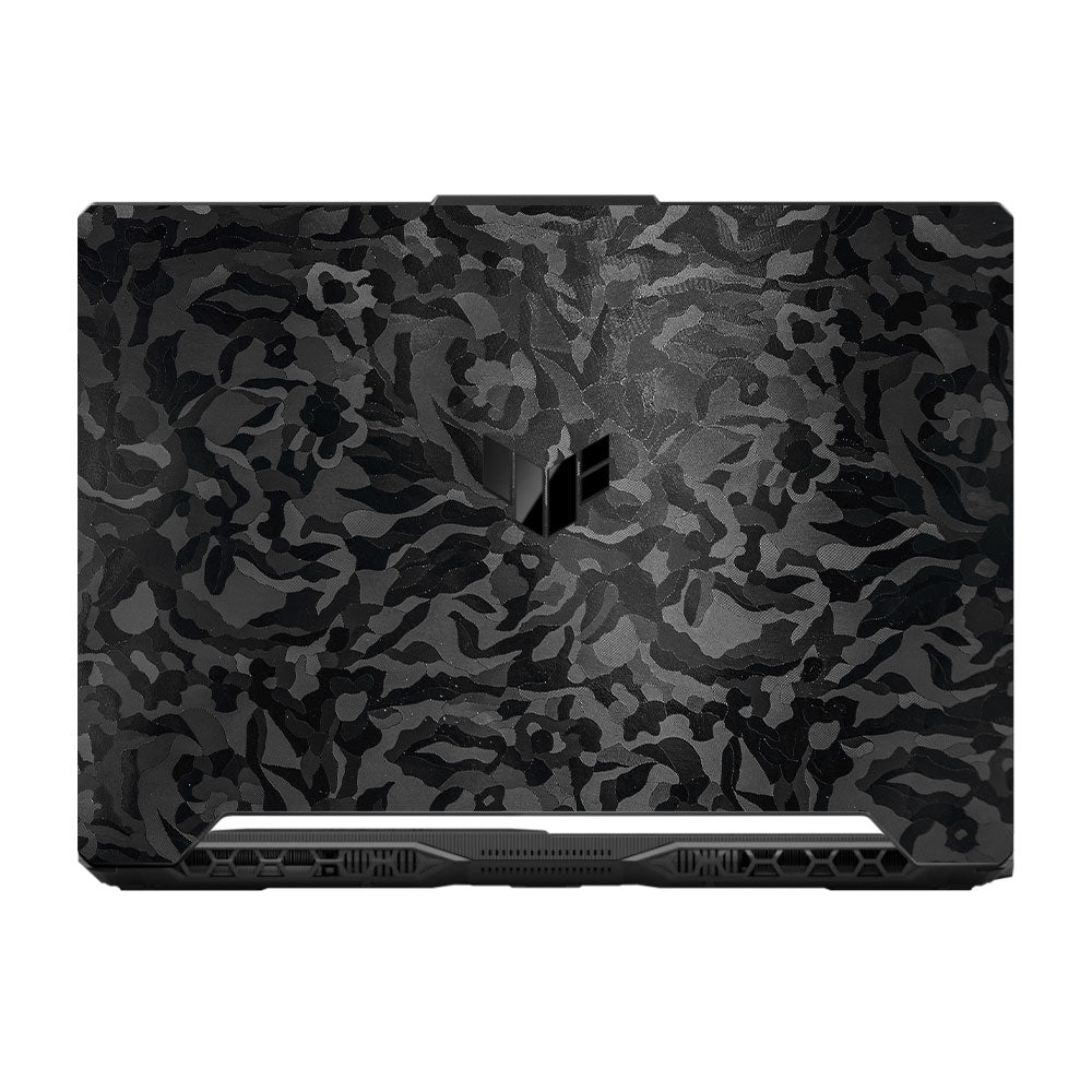 Textured Black Camouflage Asus TUF F15 FX506 & A15 FA506 Laptop Skin