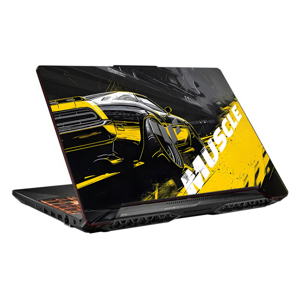 Black Muscle Asus TUF F15 FX506 & A15 FA506 Laptop Skin