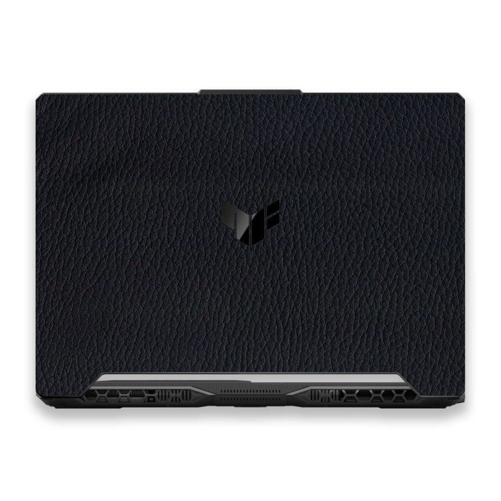 Textured Black Leather Asus TUF F15 FX506 & A15 FA506 Laptop Skin
