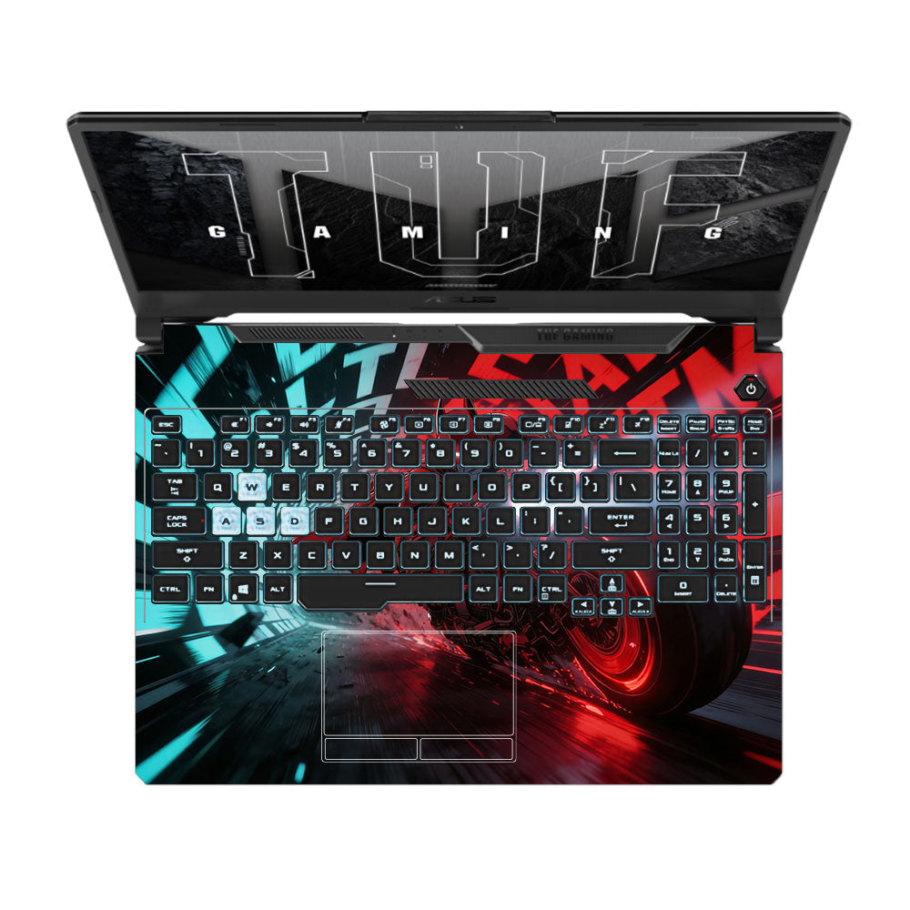 Dark Knight Overdrive Asus TUF F15 FX506 & A15 FA506 Laptop Skin