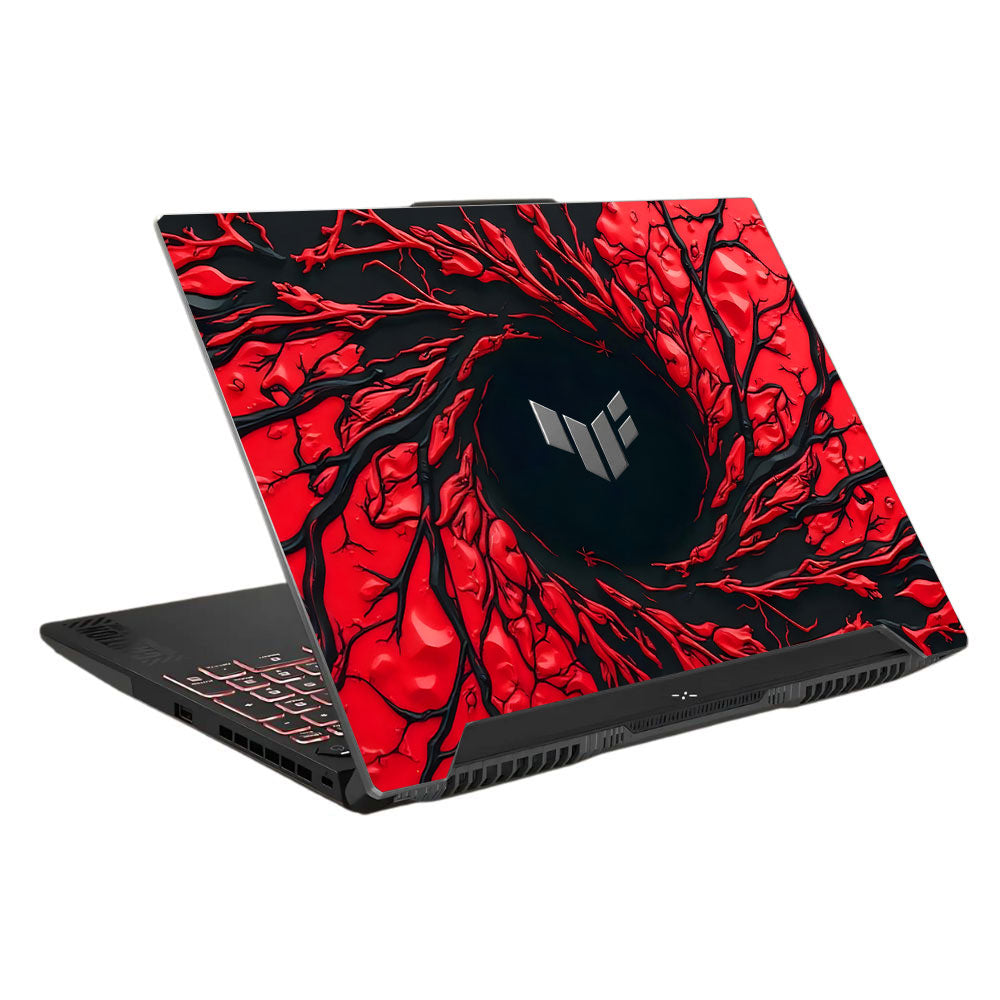 Spiderman Web Red Asus TUF F15 FX507 & A15 FA507 Laptop Skin