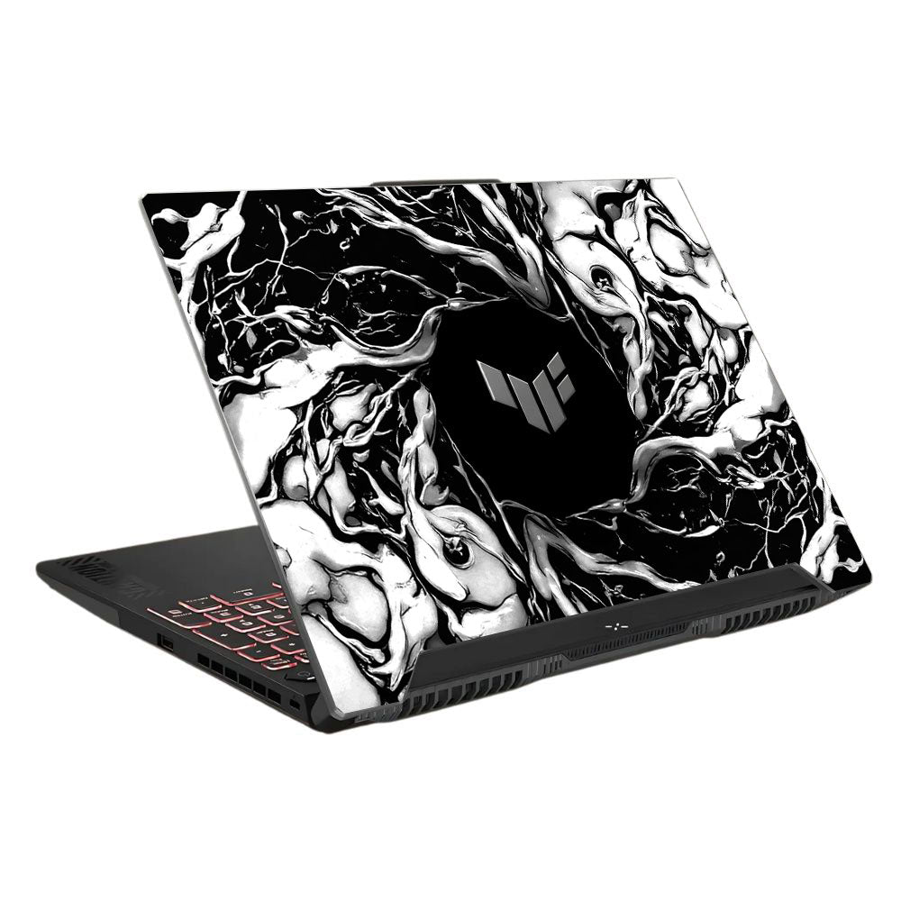 Spiderman Web Black Asus TUF F15 FX507 & A15 FA507 Laptop Skin