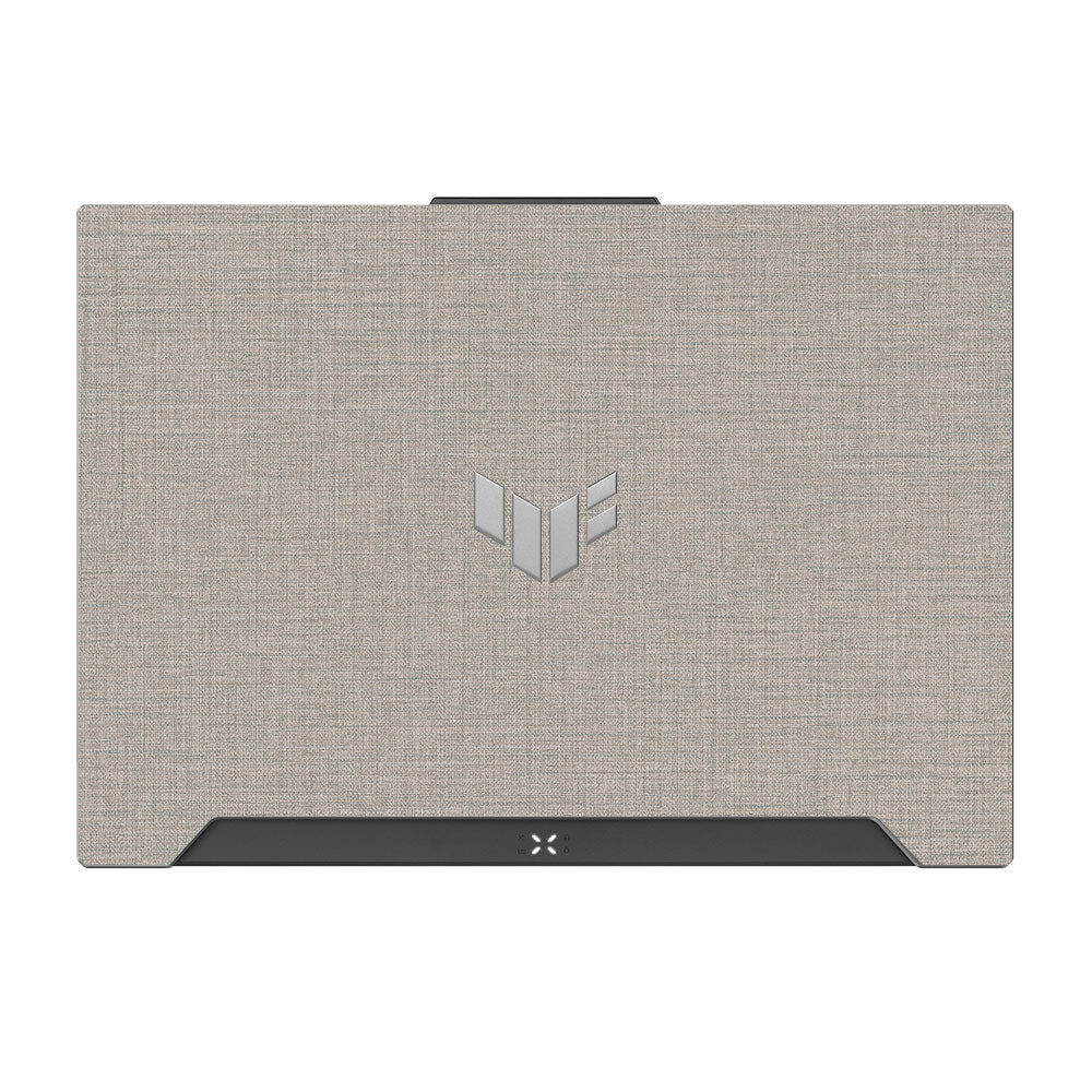 Textured Fabric Grey Asus TUF F15 FX507 & A15 FA507 Laptop Skin