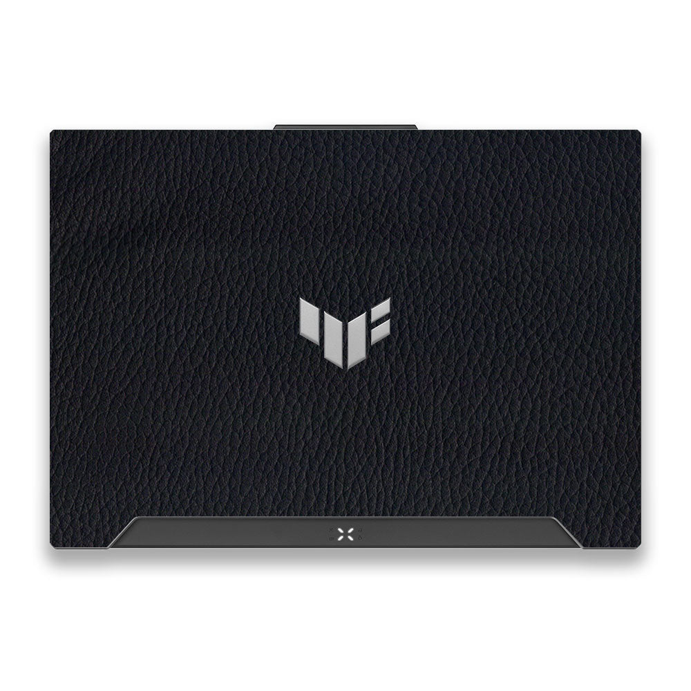 Textured Black Leather Asus TUF F15 FX507 & A15 FA507 Laptop Skin