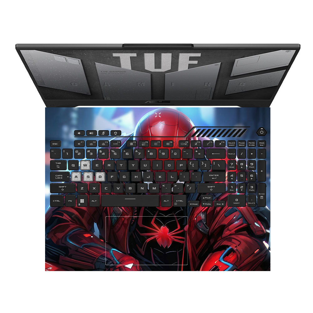 SpiderMan High Tech Hero Asus TUF F15 FX507 & A15 FA507 3D Laptop Skin
