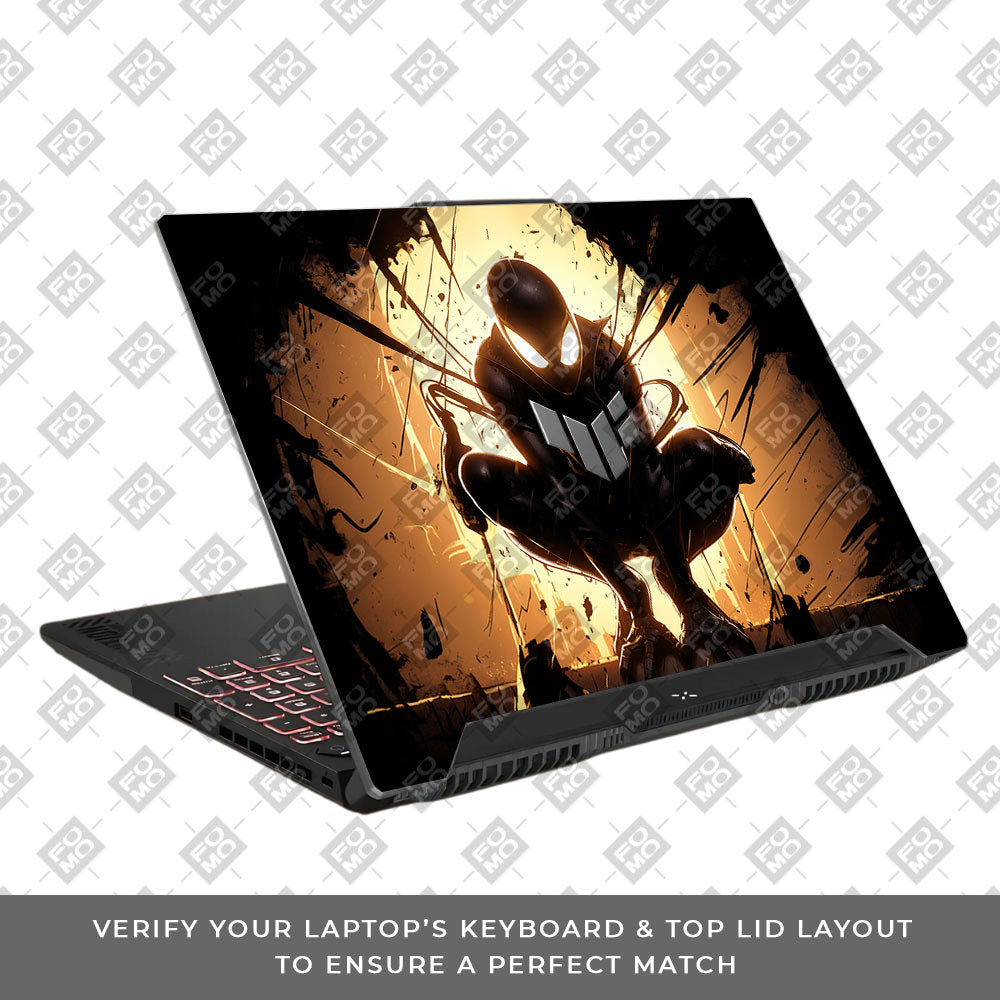 Shadow Spiderman Asus TUF F15 FX507 & A15 FA507 Laptop Skin