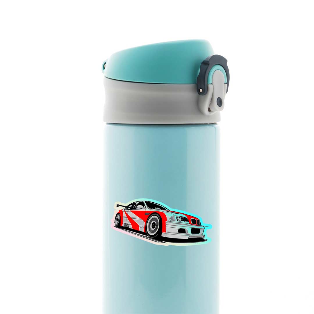 BMW M3 Racing Holographic Stickers