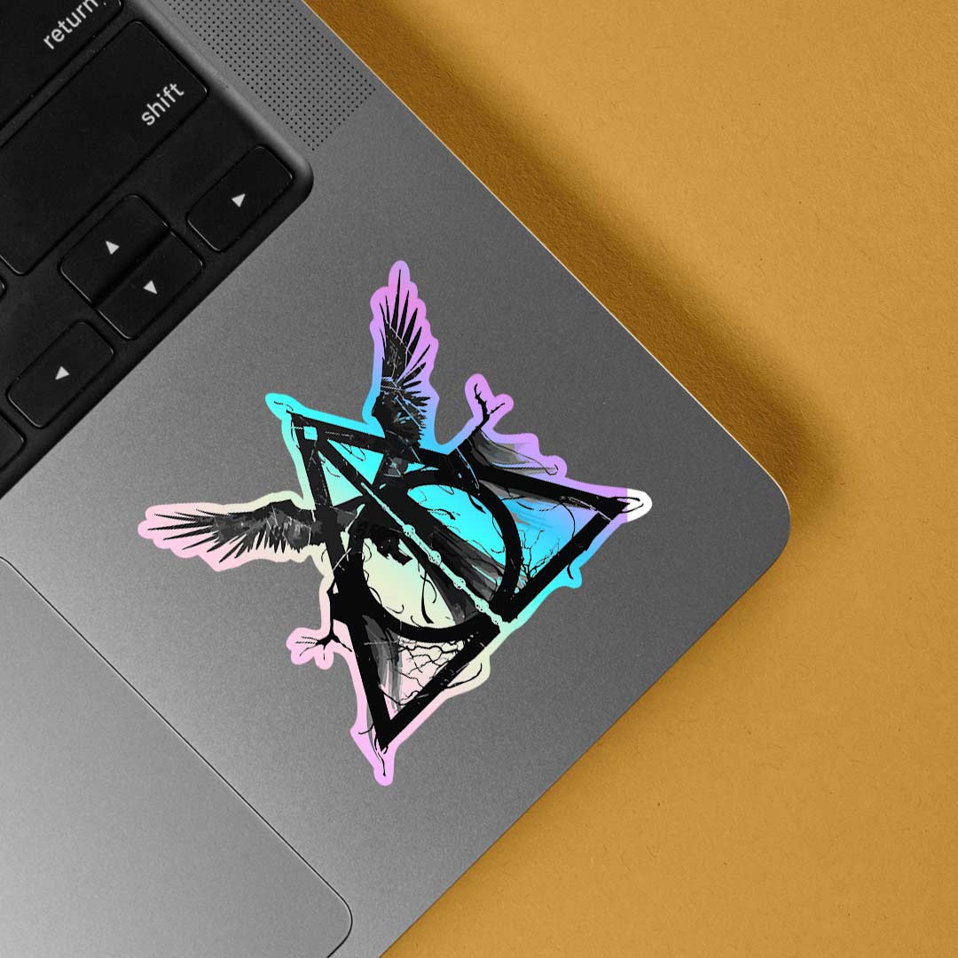 The Deathly Hallows Holographic Stickers