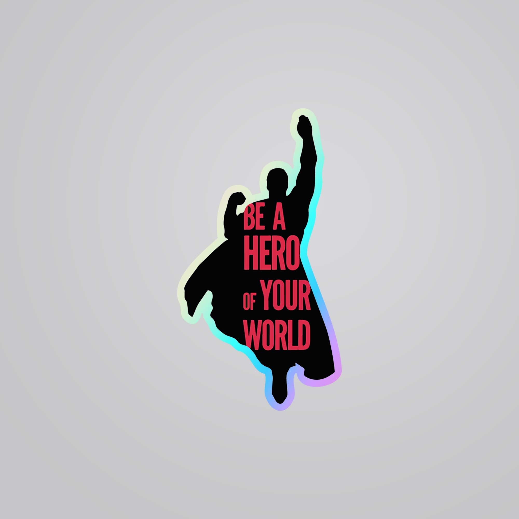 Fomo-Store Holographic Stickers Movies Be a hero of your world
