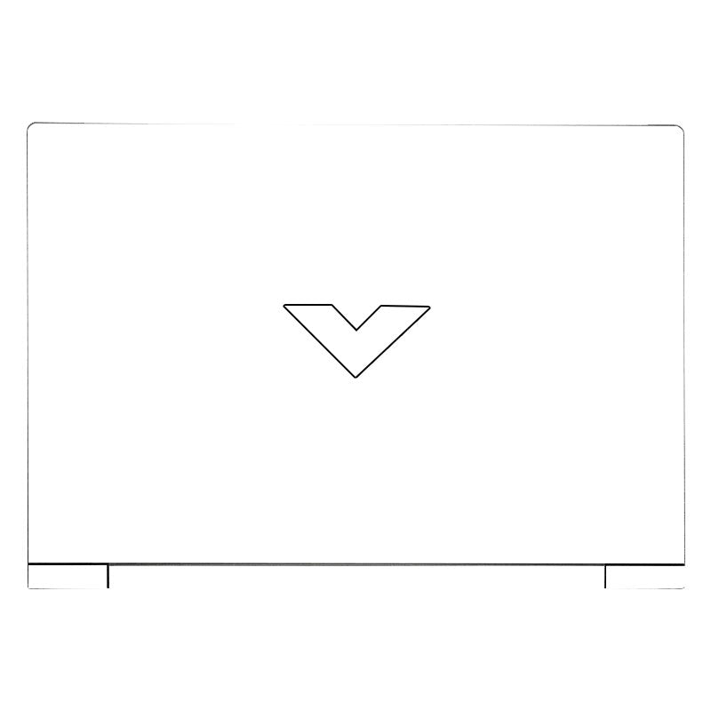 Textured White HP Victus Laptop Skin