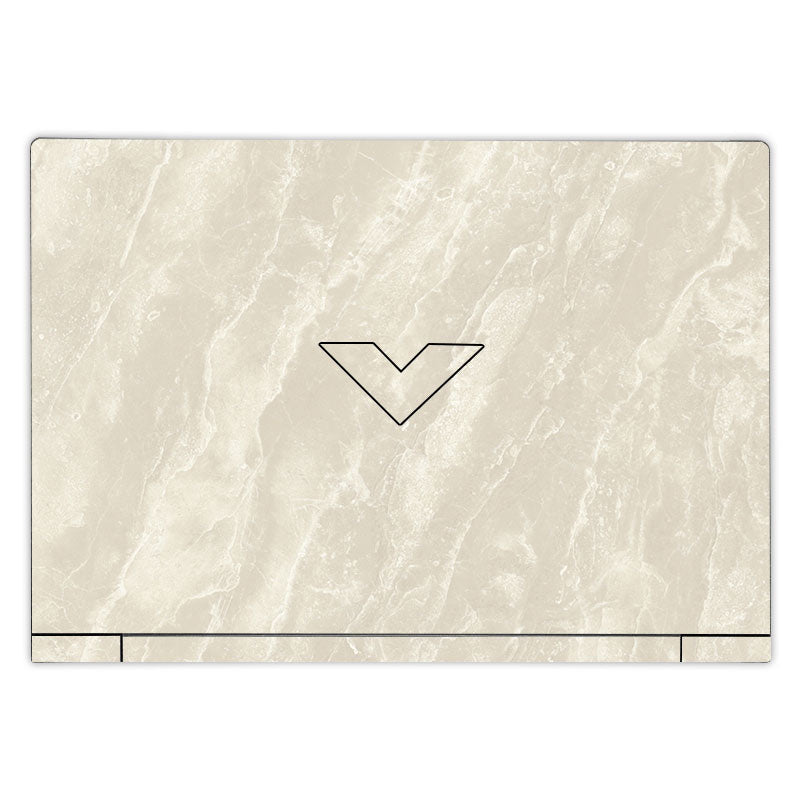 Textured Marble HP Victus Laptop Skin