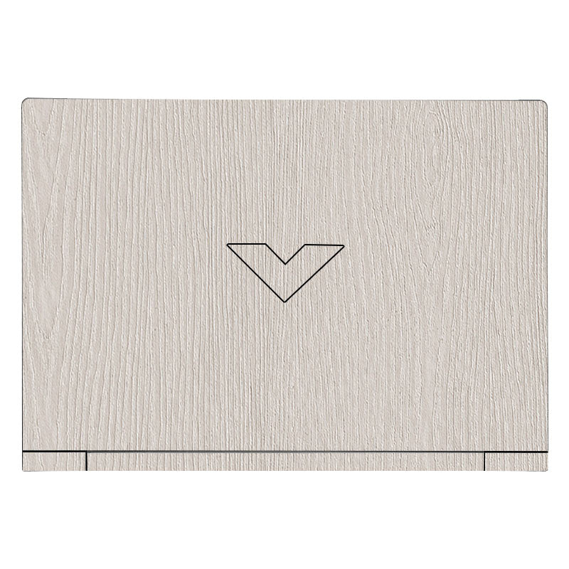 Textured White Wood HP Victus Laptop Skin
