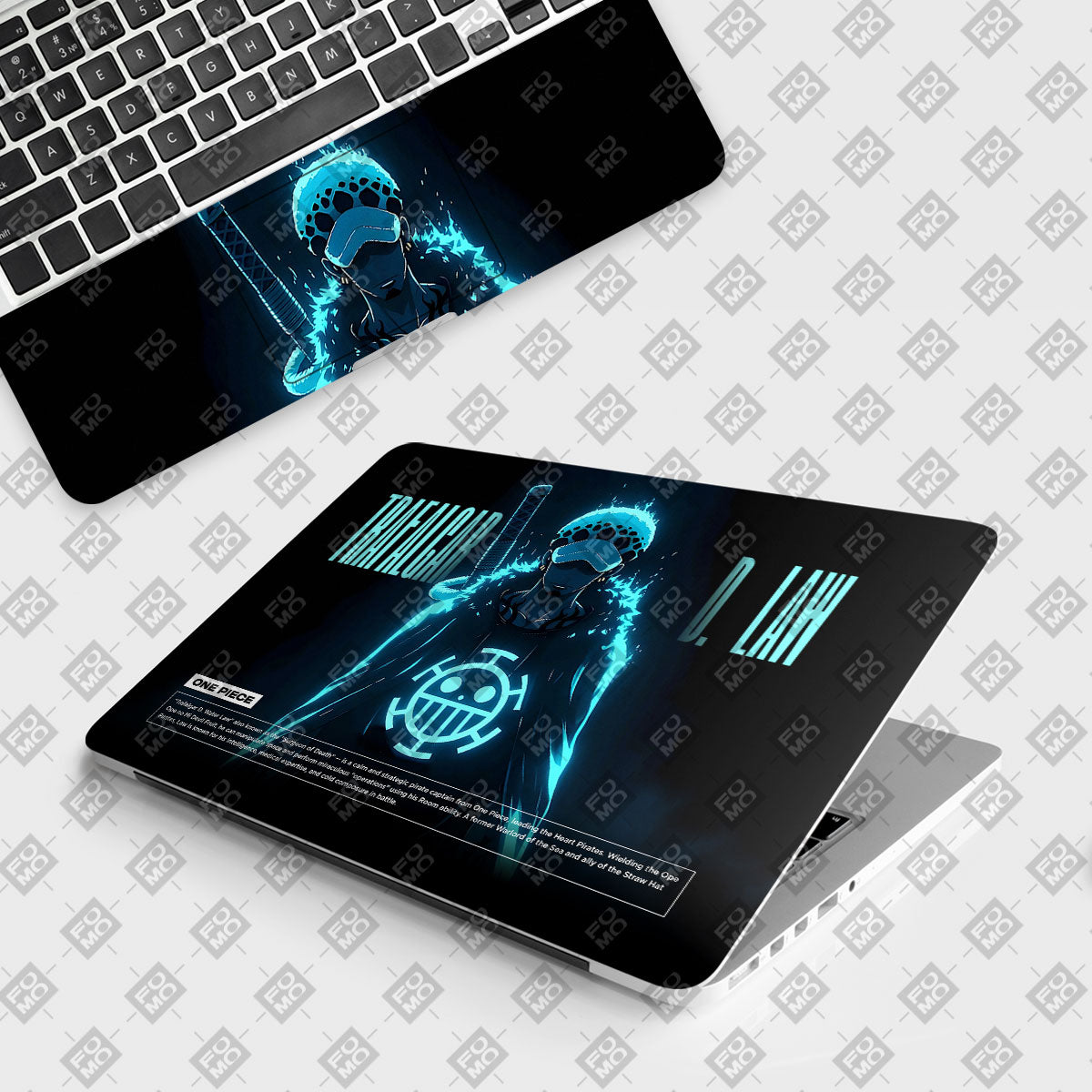 Surgeon of Death Trafalgar Law Anime Laptop Skin