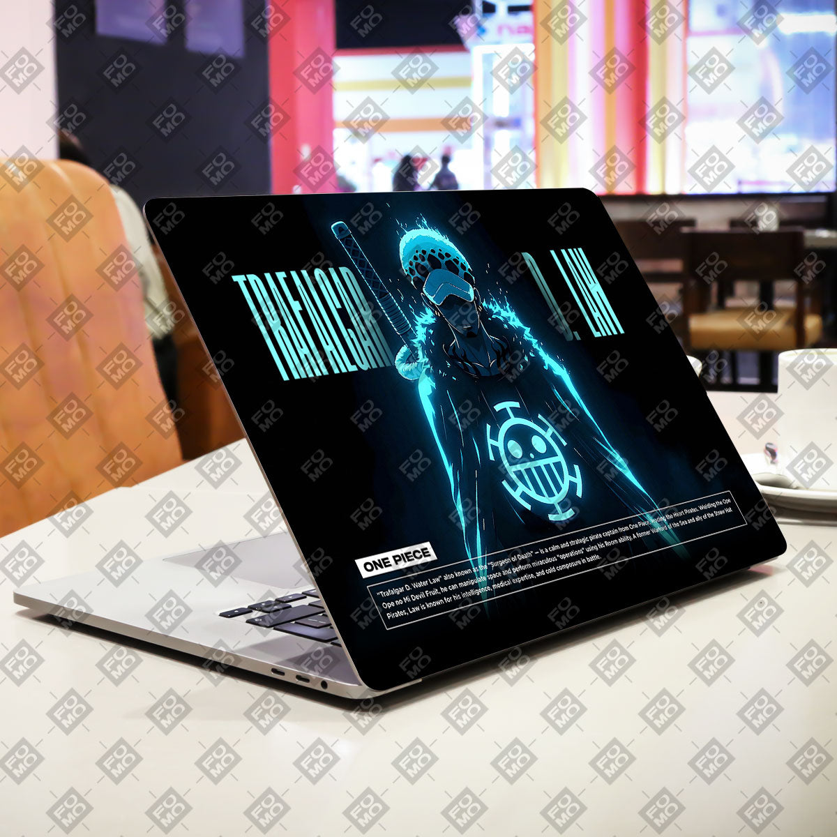 Surgeon of Death Trafalgar Law Anime Laptop Skin