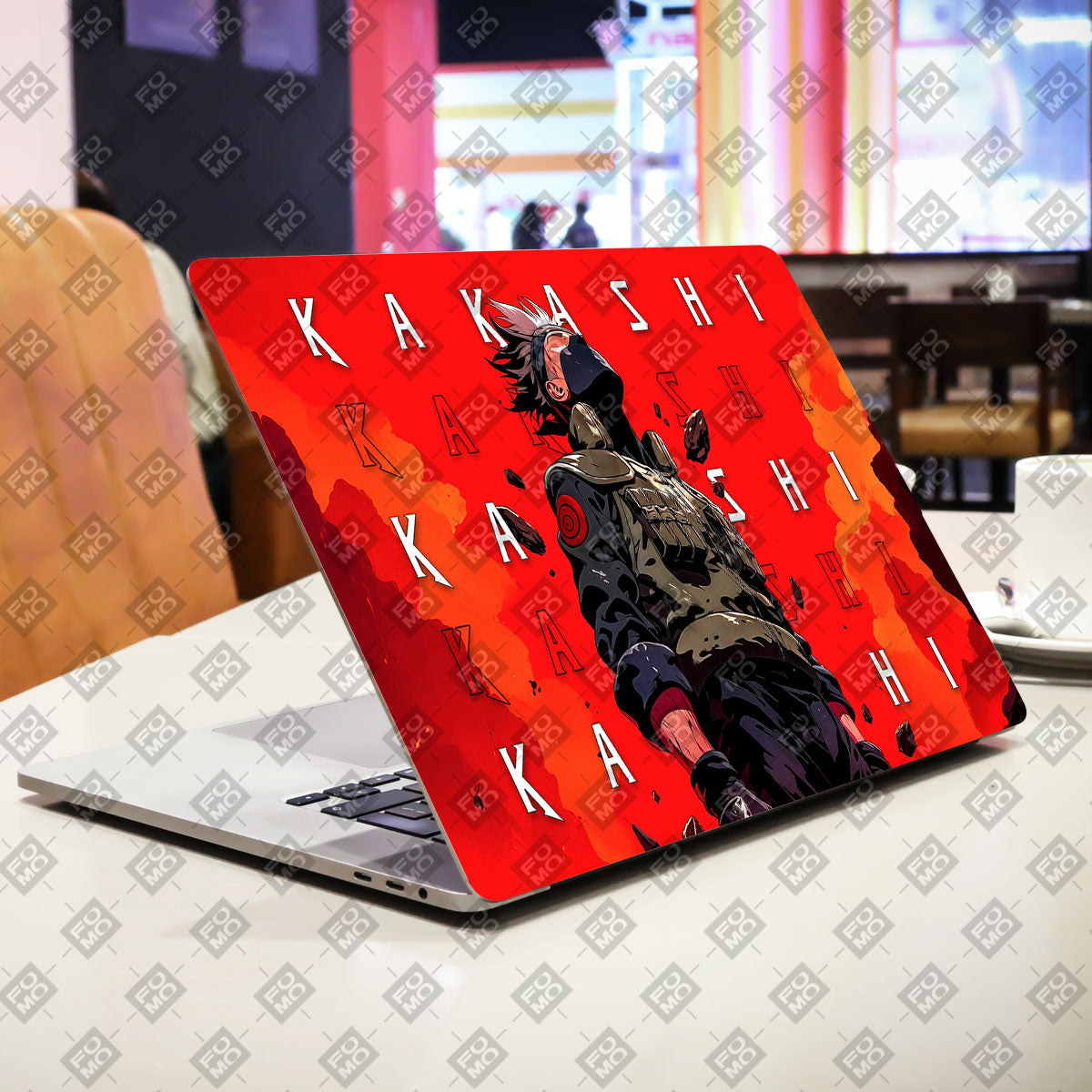Kakashi Hatake Inferno Anime Laptop Skin