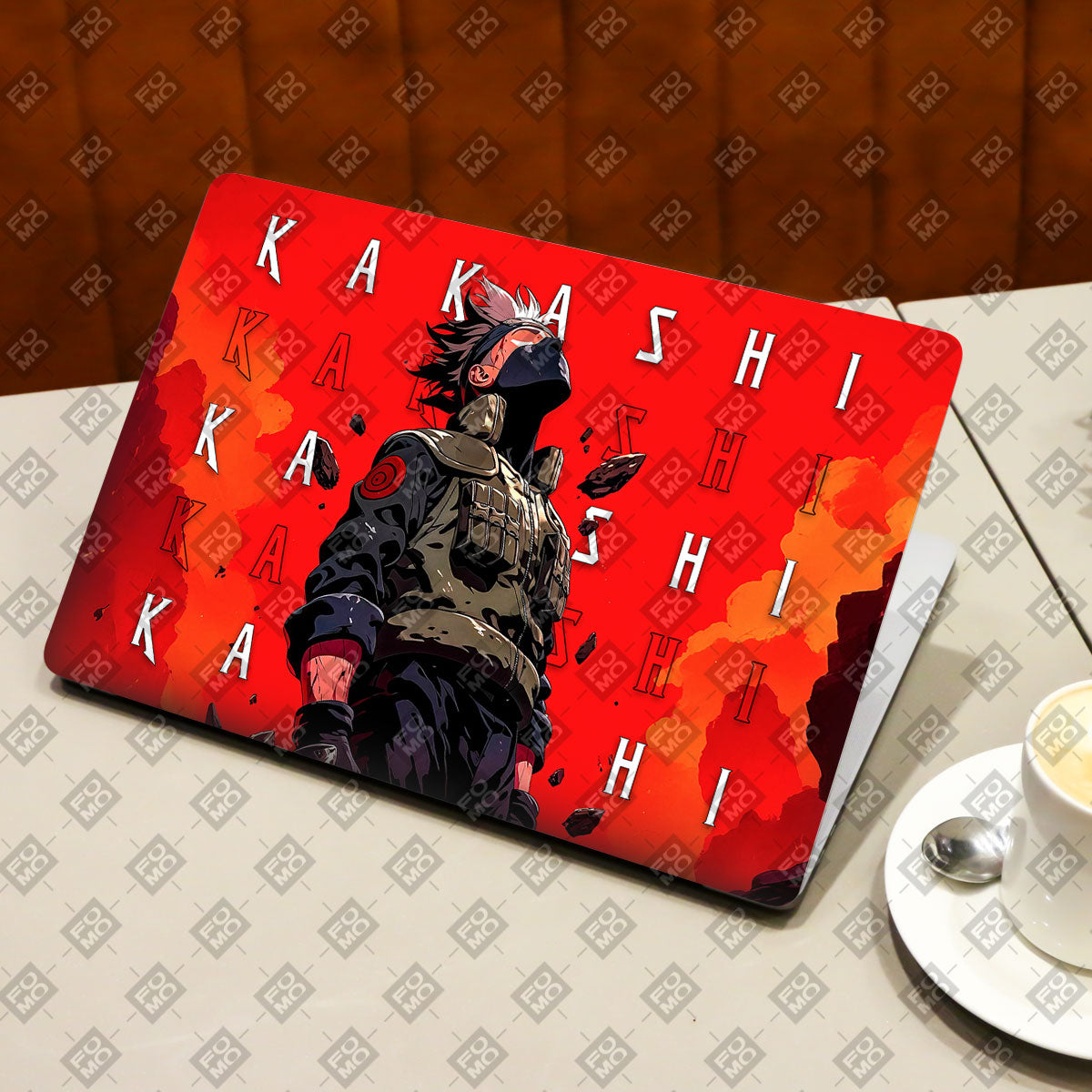 Kakashi Hatake Inferno Anime Laptop Skin