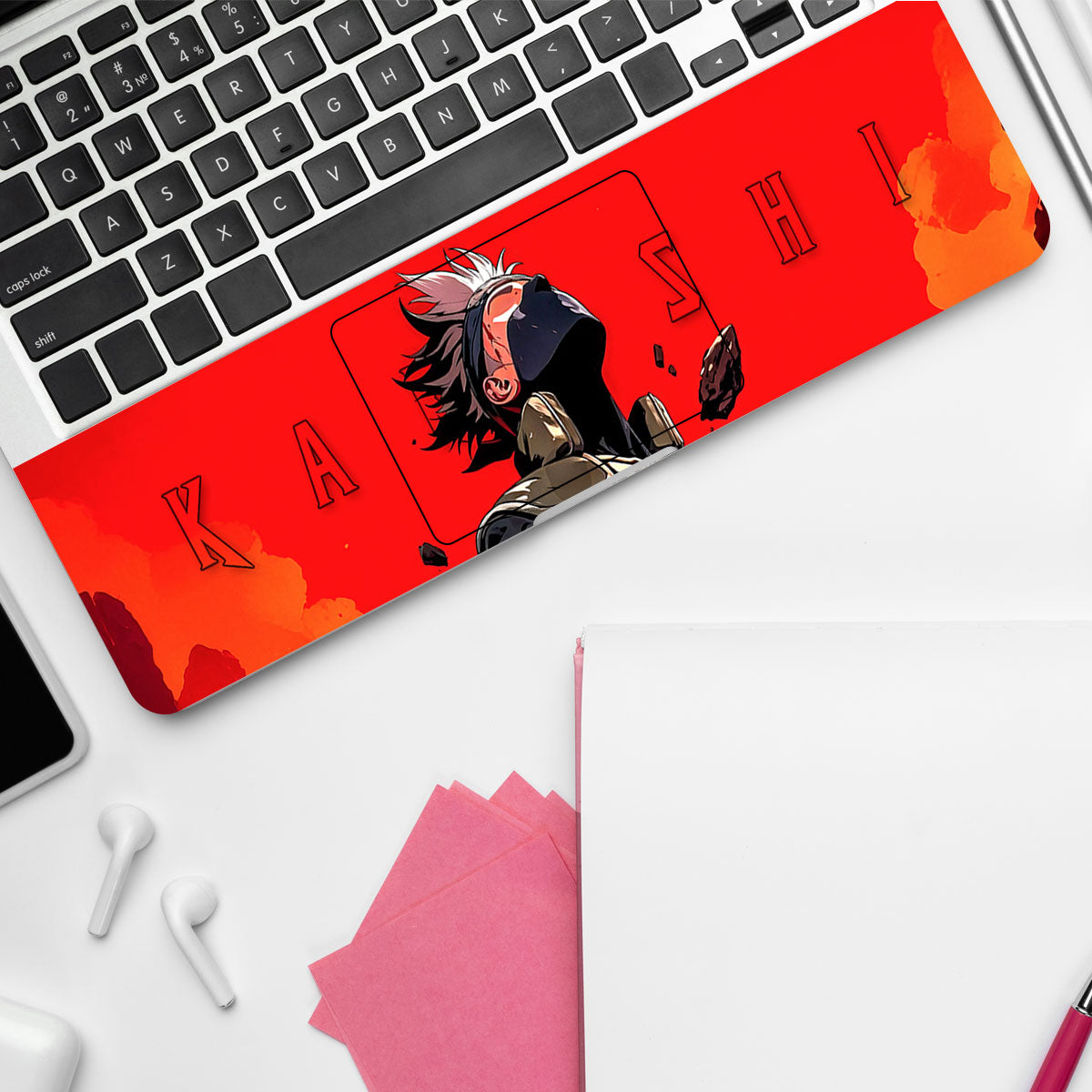 Kakashi Hatake Inferno Anime Laptop Skin
