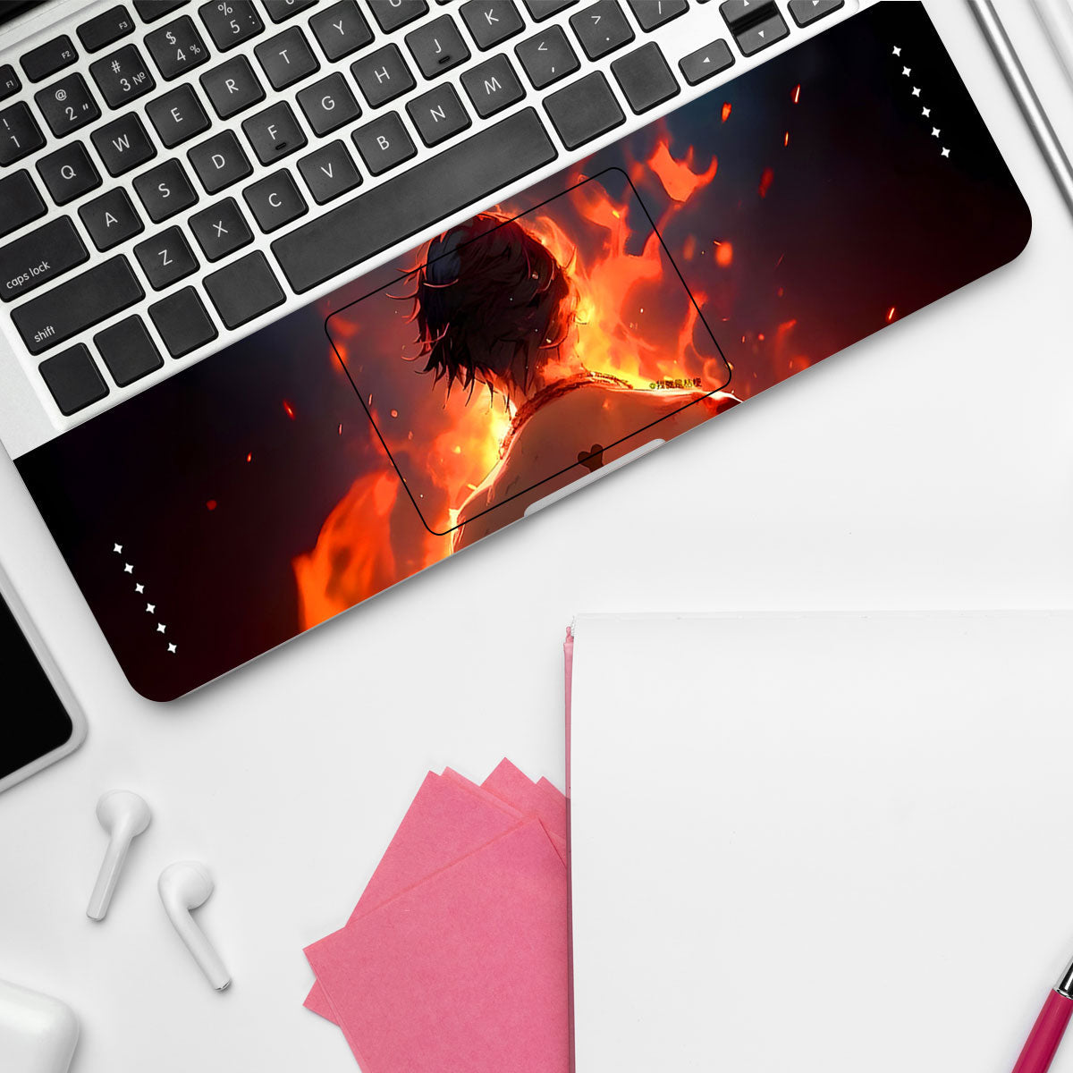 Fire Fist Ace Anime Laptop Skin