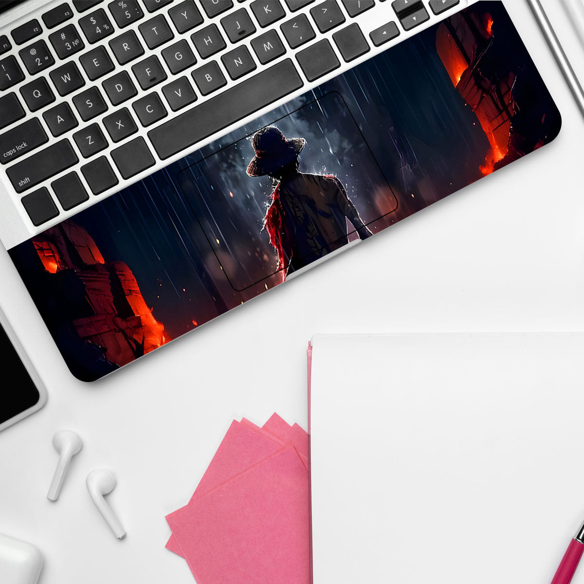 Monkey D. Luffy Blazing Red Anime Laptop Skin