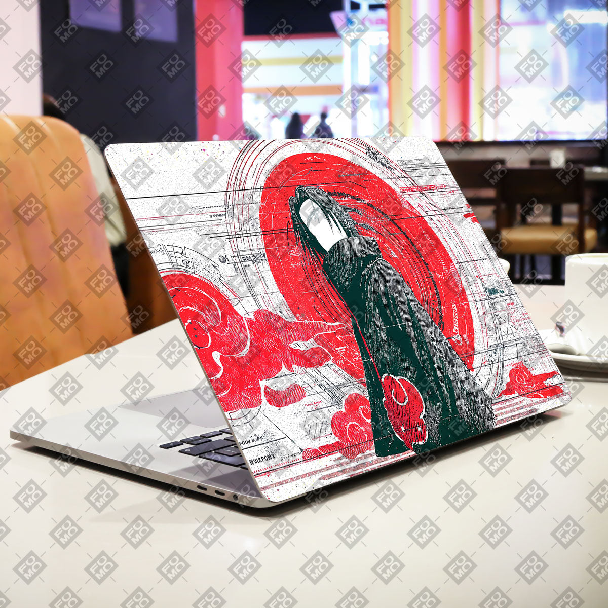 Itachi Uchiha Mark of the Akatsuki Anime Laptop Skin