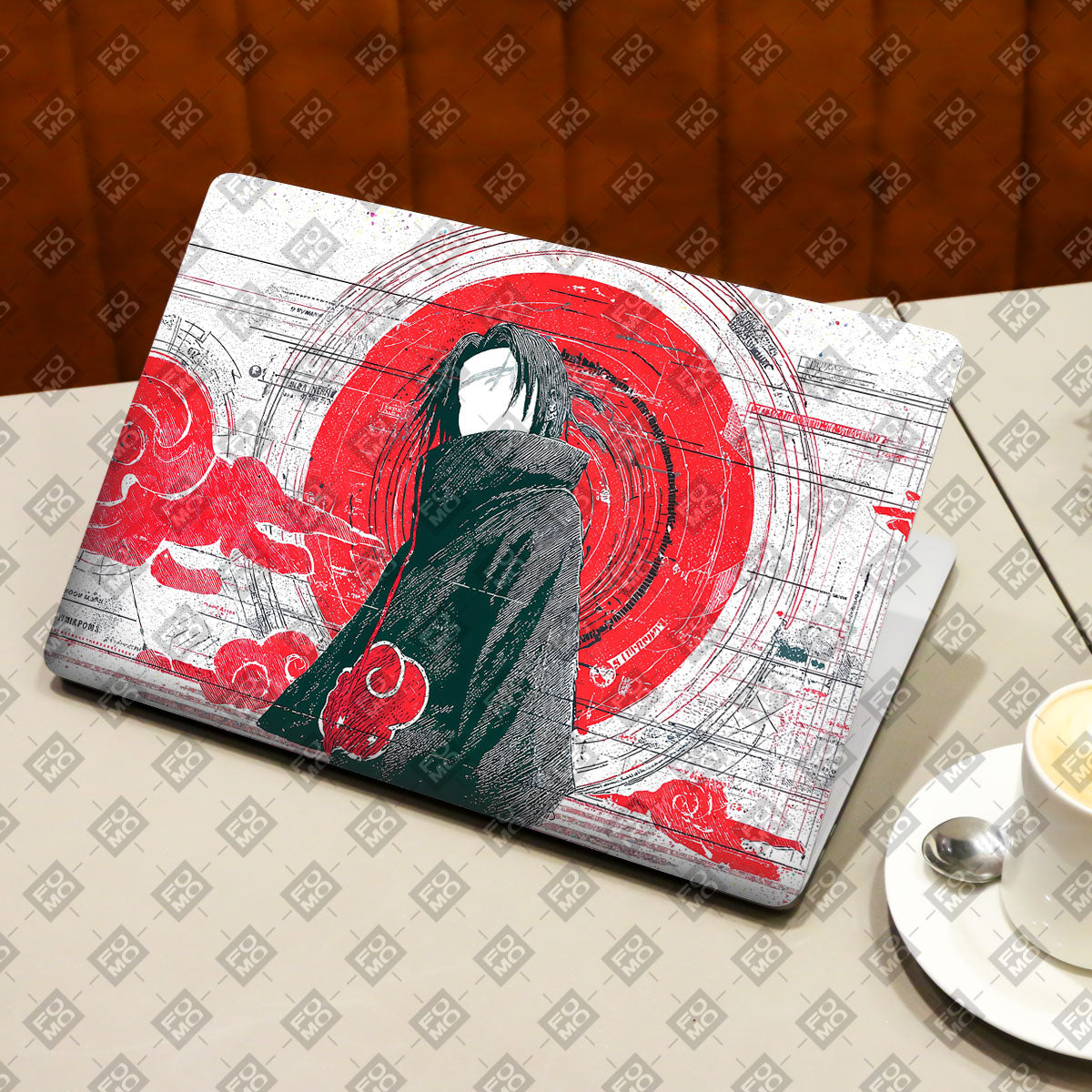 Itachi Uchiha Mark of the Akatsuki Anime Laptop Skin
