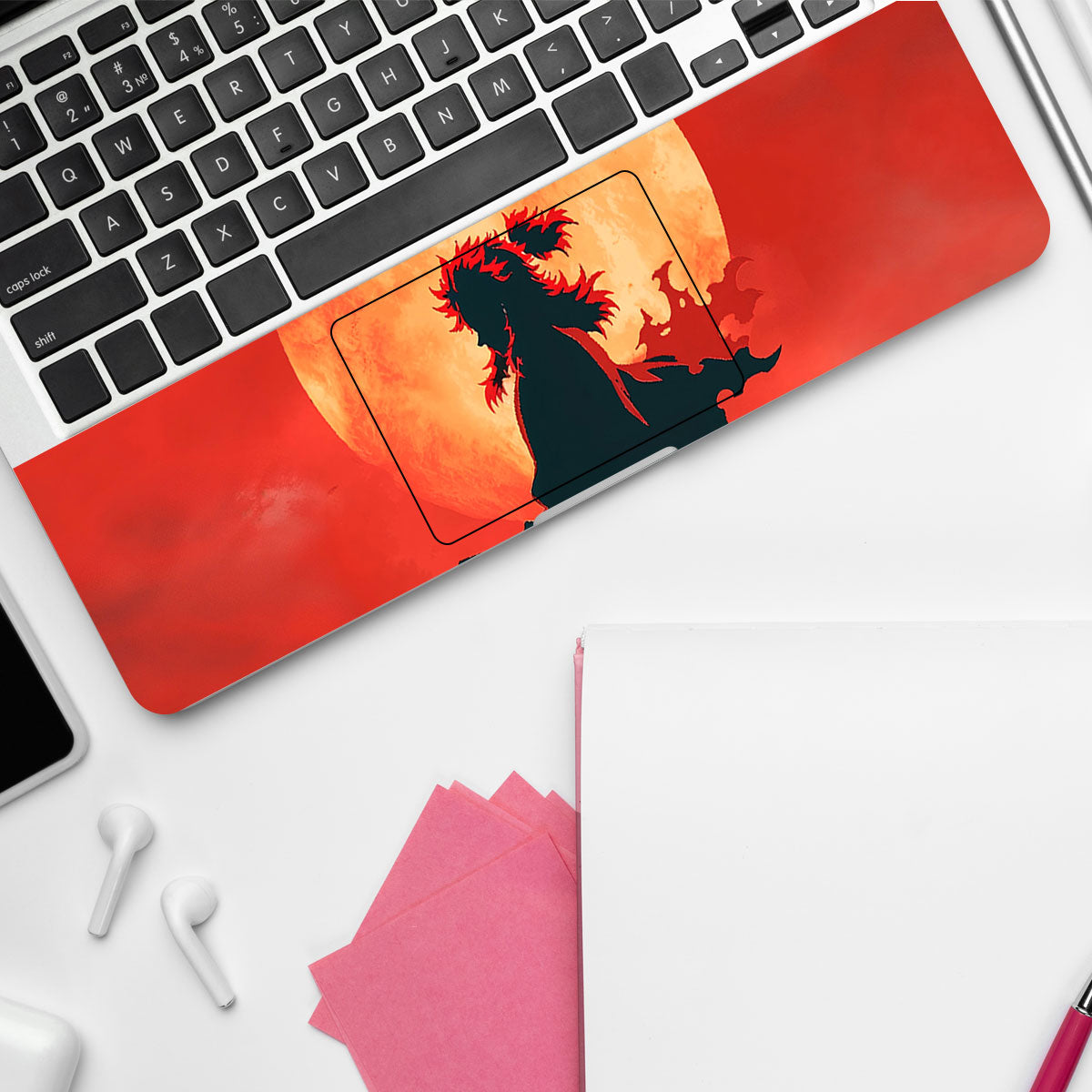 Regoku Set Your Heart Ablaze Anime Laptop Skin