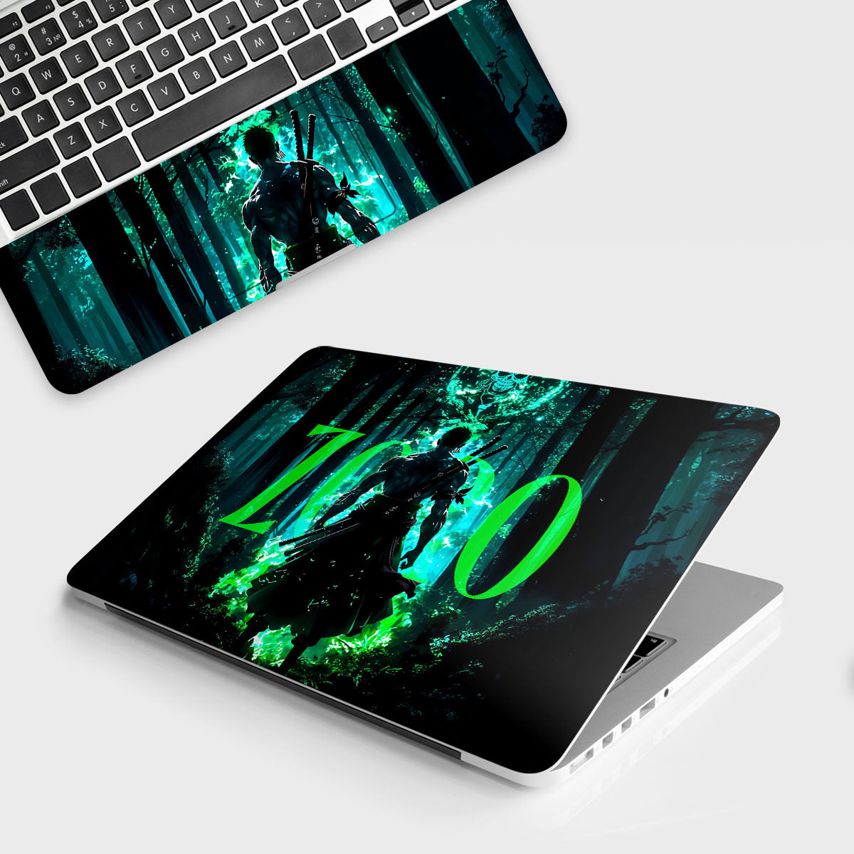 Zoro Anime Laptop Skin
