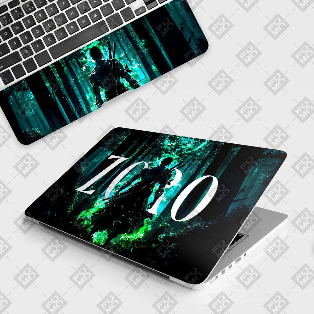 Zoro Anime Laptop Skin