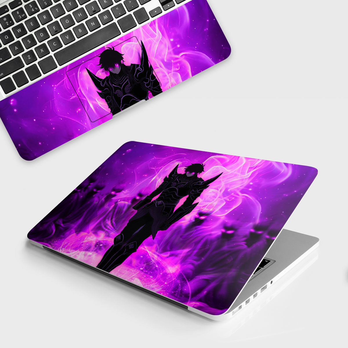 Sung Jin-Woo Dark Warrior Anime Laptop Skin