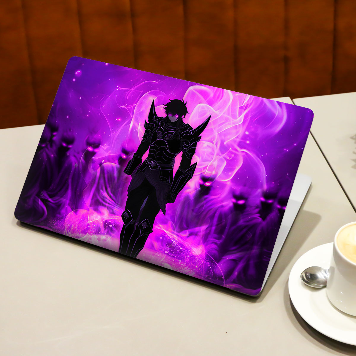 Sung Jin-Woo Dark Warrior Anime Laptop Skin
